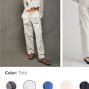 FP Movement by Free People Tofu White Cargo Trousers
Paid $138.00